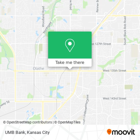 UMB Bank map