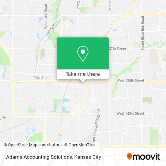 Adams Accounting Solutions map