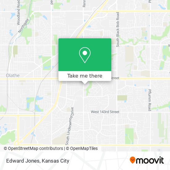 Edward Jones map