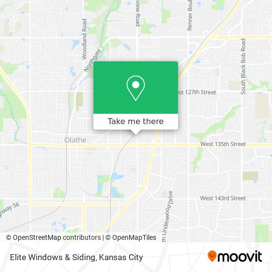 Mapa de Elite Windows & Siding