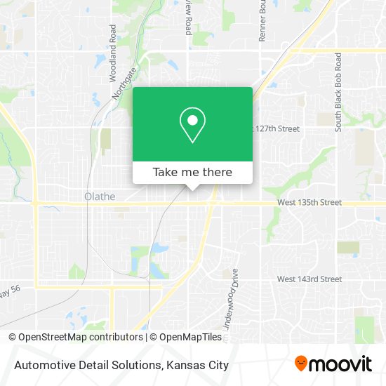 Automotive Detail Solutions map