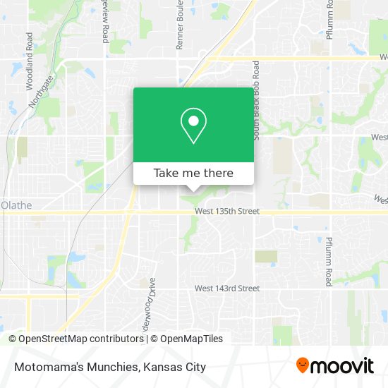 Motomama's Munchies map