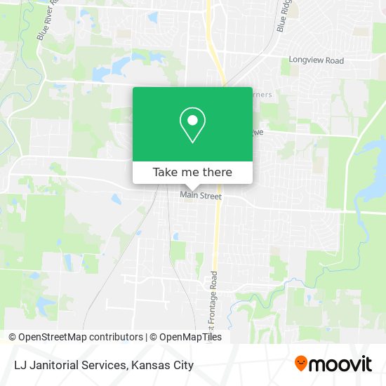 LJ Janitorial Services map