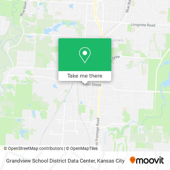 Grandview School District Data Center map