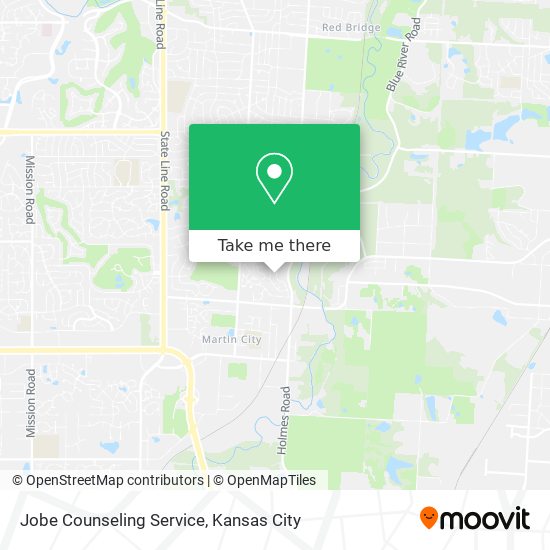 Jobe Counseling Service map