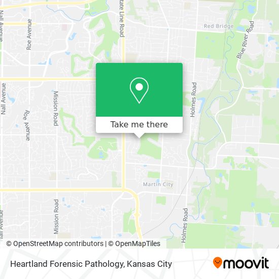 Heartland Forensic Pathology map