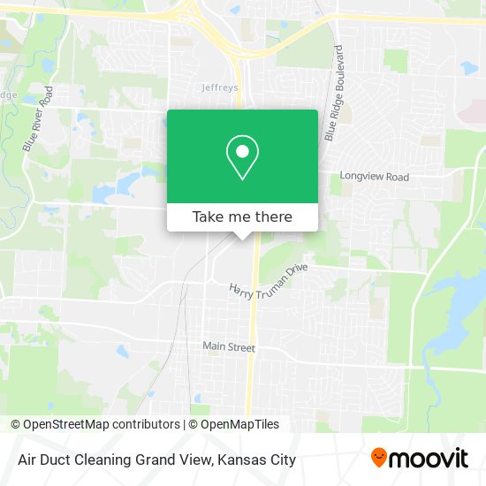 Air Duct Cleaning Grand View map