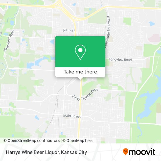 Mapa de Harrys Wine Beer Liquor
