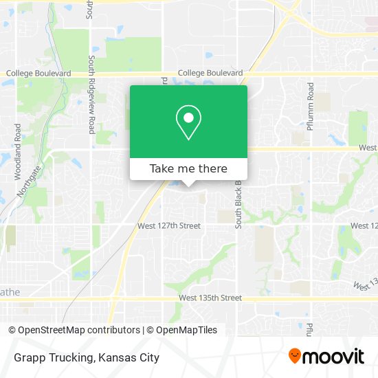 Grapp Trucking map