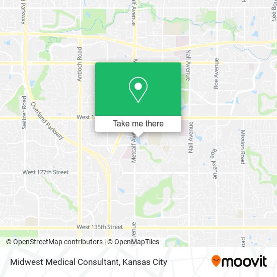 Midwest Medical Consultant map