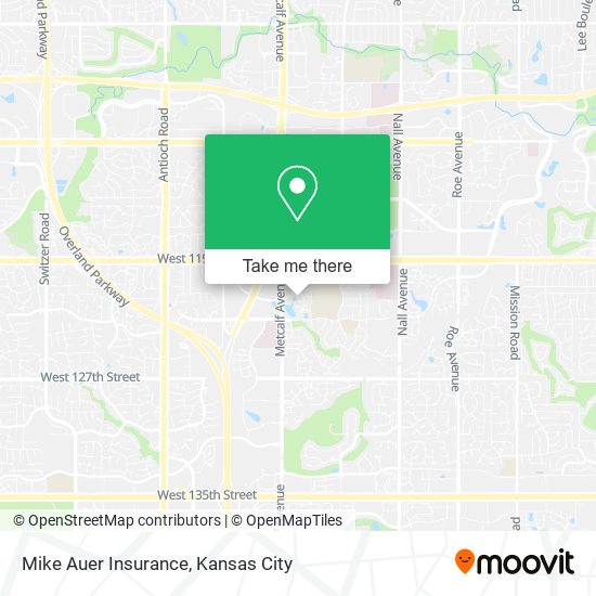 Mike Auer Insurance map