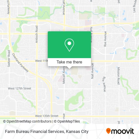 Farm Bureau Financial Services map