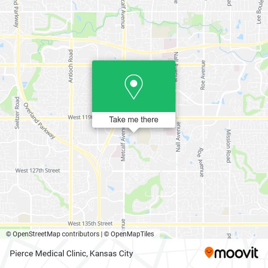 Pierce Medical Clinic map