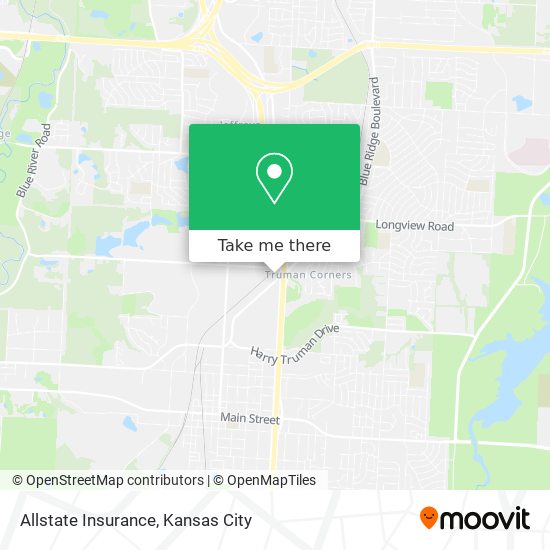 Allstate Insurance map