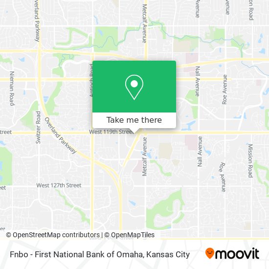 Fnbo - First National Bank of Omaha map