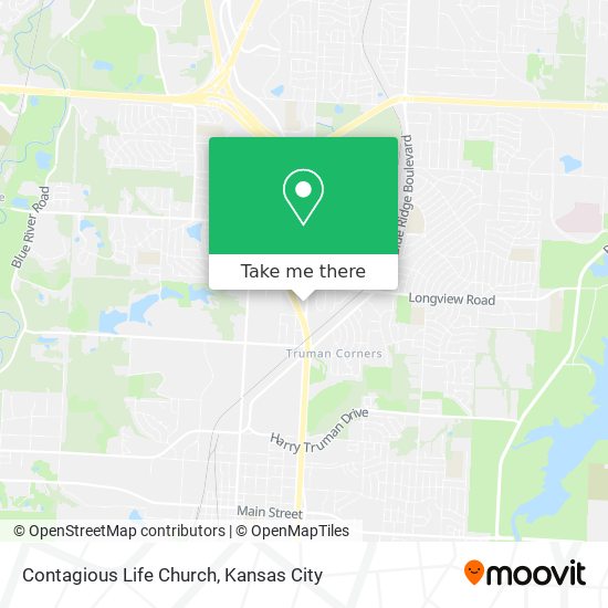 Mapa de Contagious Life Church