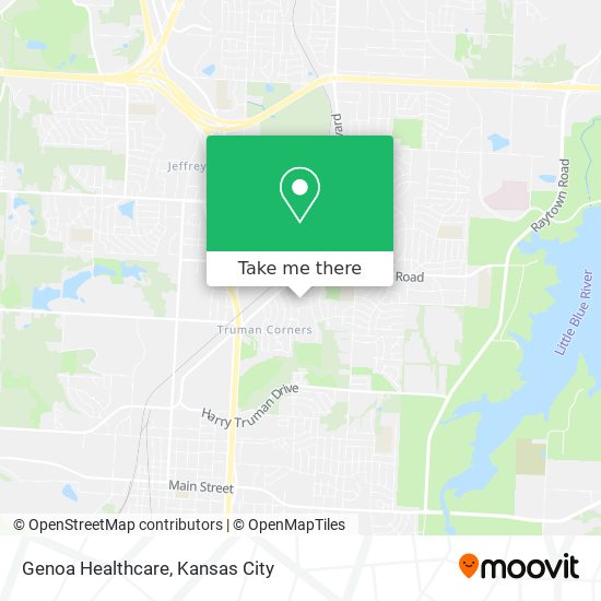 Genoa Healthcare map