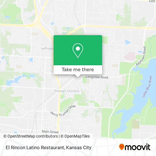 El Rincon Latino Restaurant map