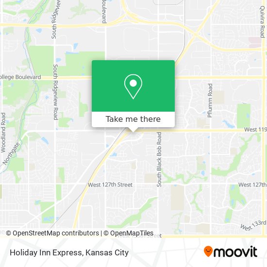 Holiday Inn Express map