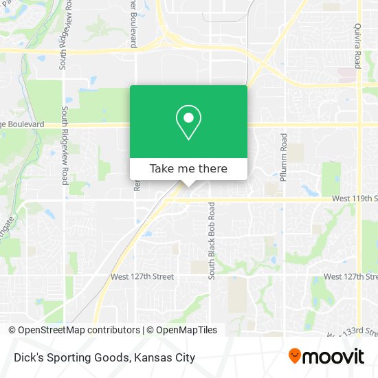 Dick's Sporting Goods map