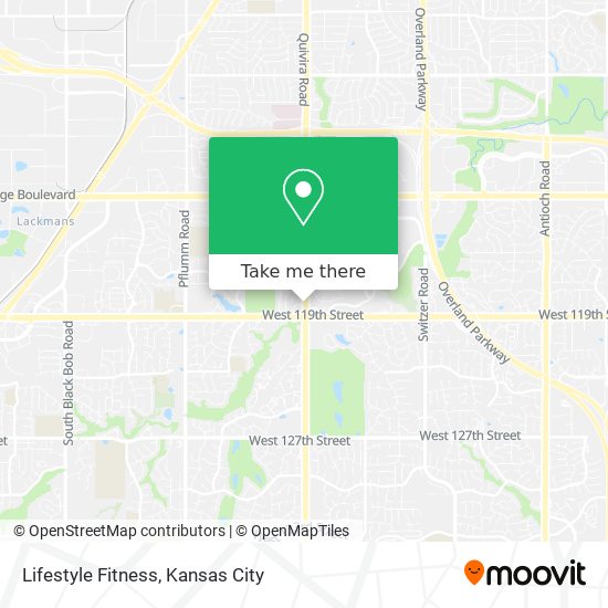 Lifestyle Fitness map