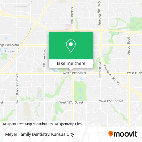 Meyer Family Dentistry map