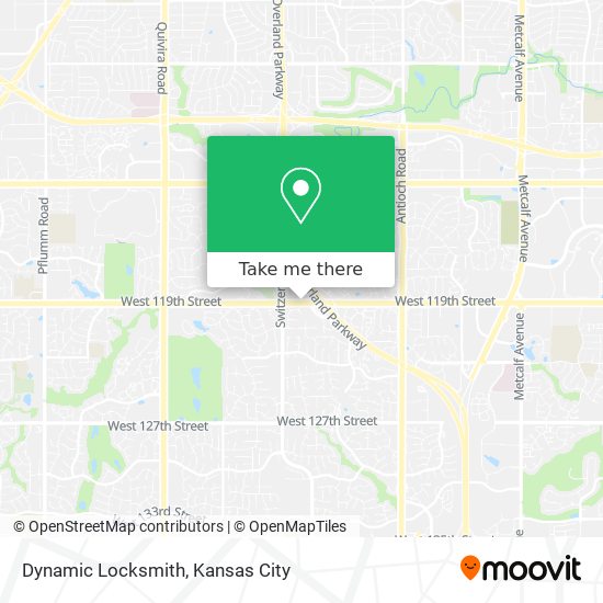 Dynamic Locksmith map