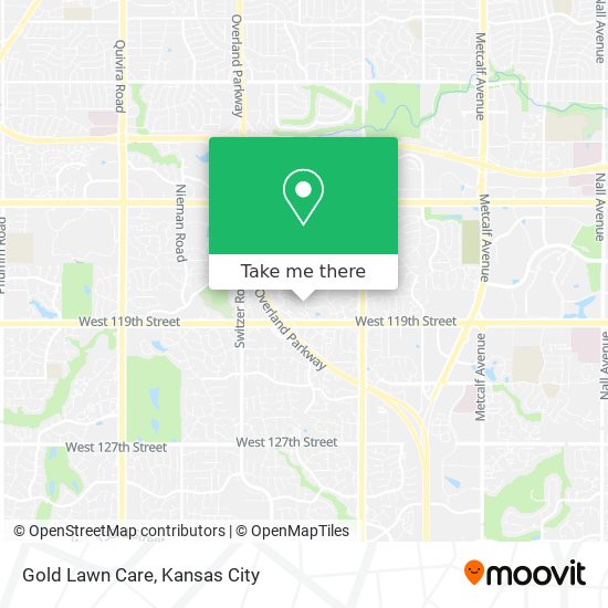 Gold Lawn Care map