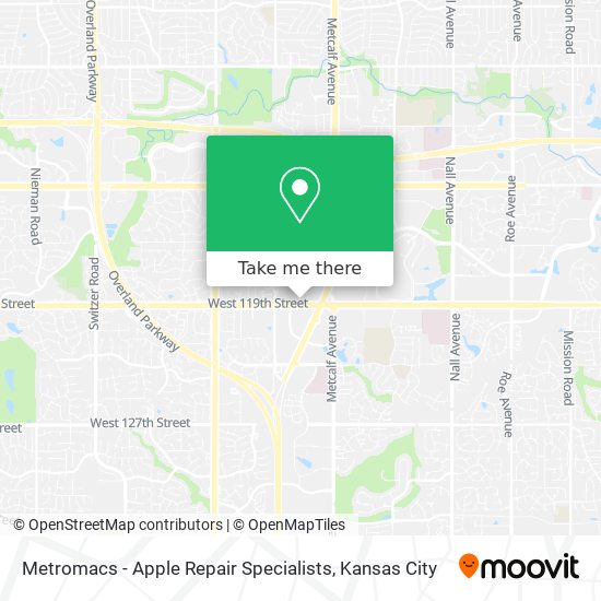 Mapa de Metromacs - Apple Repair Specialists