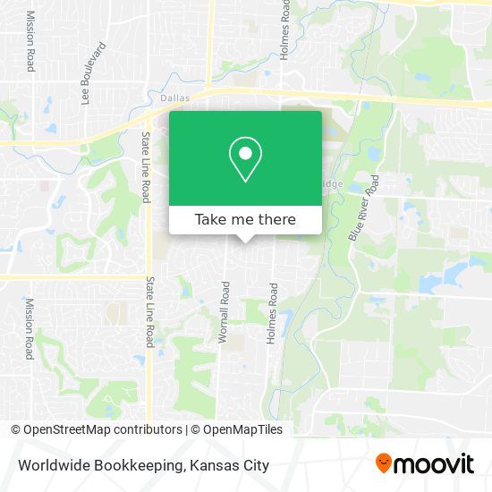 Worldwide Bookkeeping map