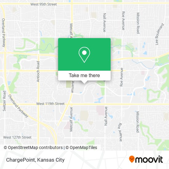 ChargePoint map