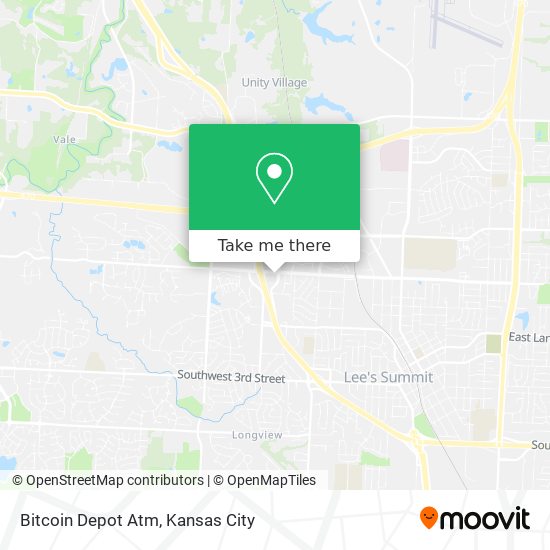 Mapa de Bitcoin Depot Atm