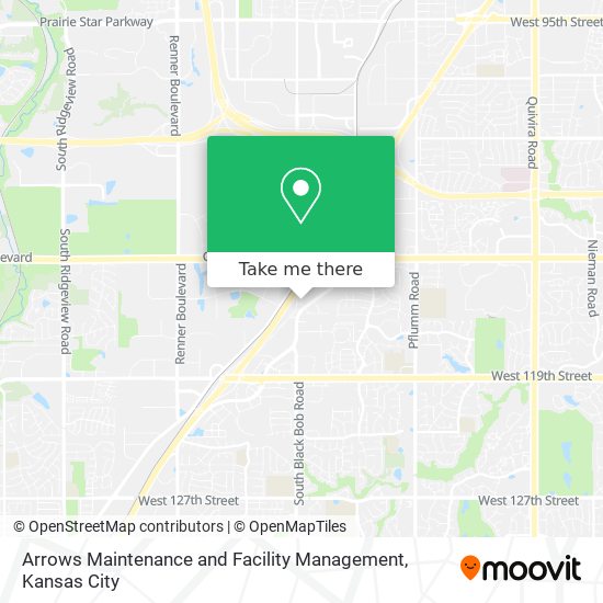 Arrows Maintenance and Facility Management map