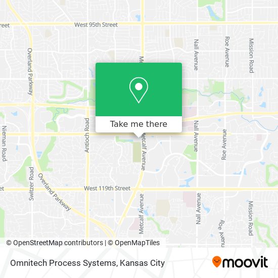 Mapa de Omnitech Process Systems