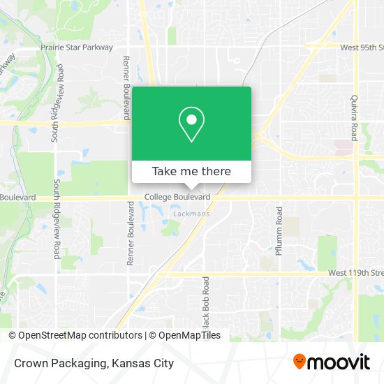 Crown Packaging map