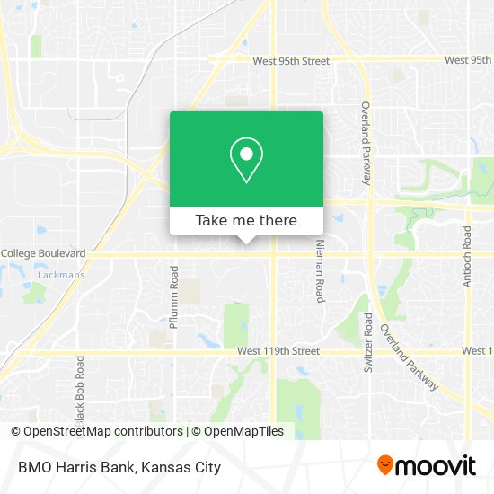 BMO Harris Bank map