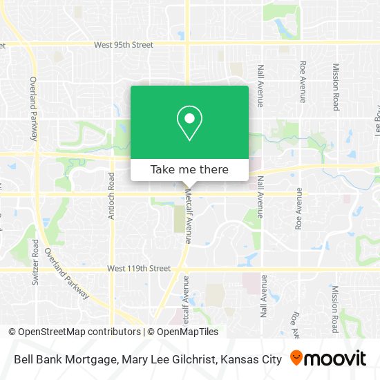 Bell Bank Mortgage, Mary Lee Gilchrist map
