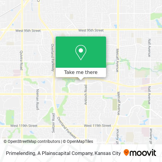 Primelending, A Plainscapital Company map