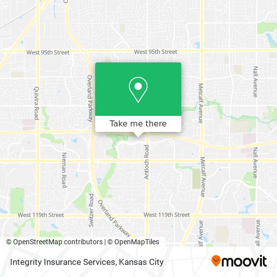 Integrity Insurance Services map