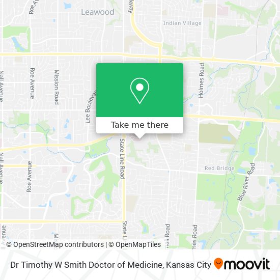 Dr Timothy W Smith Doctor of Medicine map