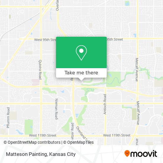 Matteson Painting map