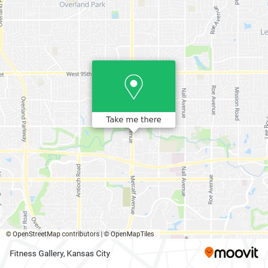 Fitness Gallery map