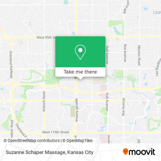 Mapa de Suzanne Schaper Massage
