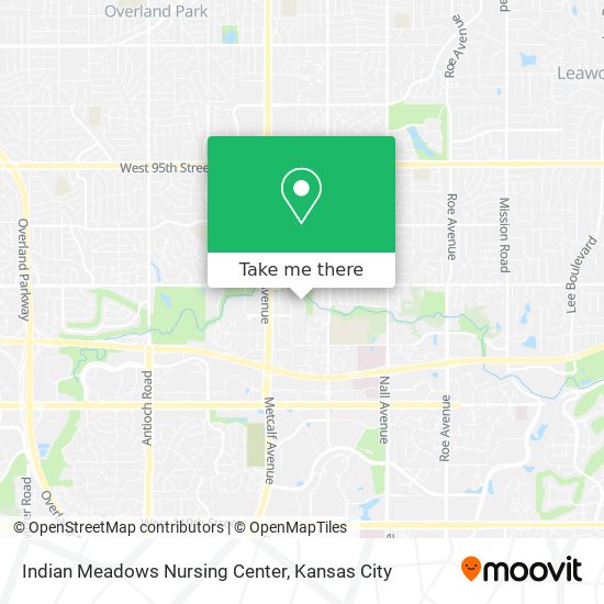 Indian Meadows Nursing Center map