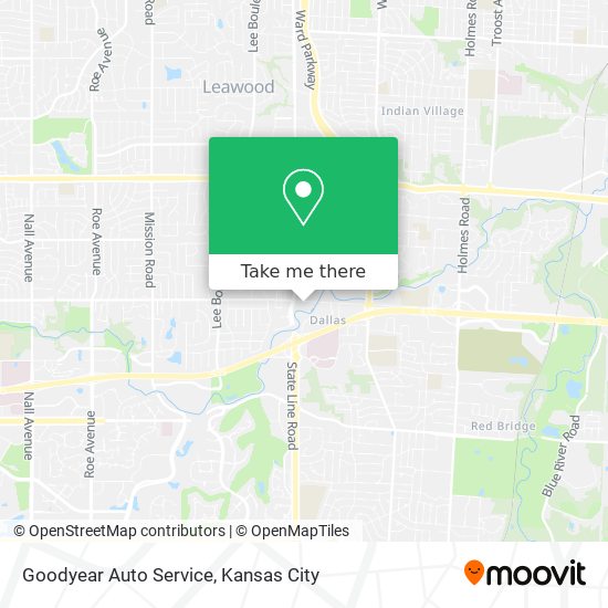 Goodyear Auto Service map