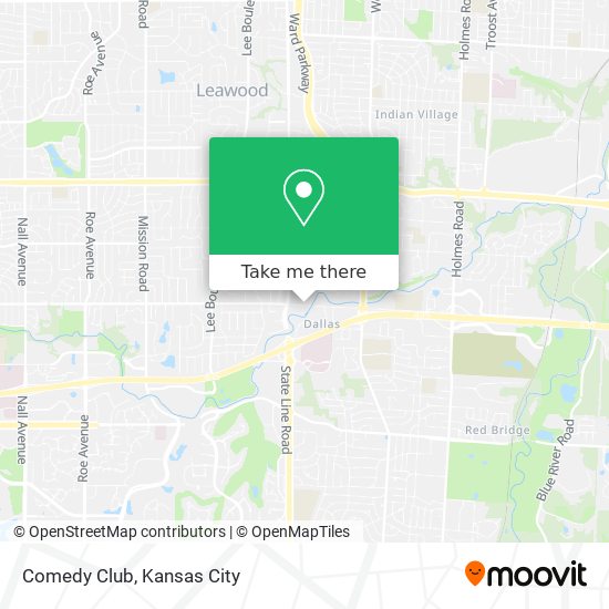 Comedy Club map