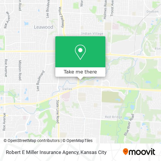 Robert E Miller Insurance Agency map