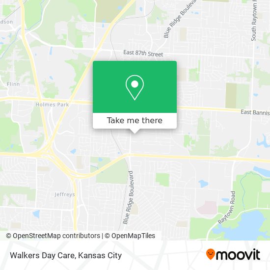 Walkers Day Care map