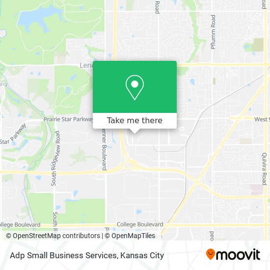 Adp Small Business Services map