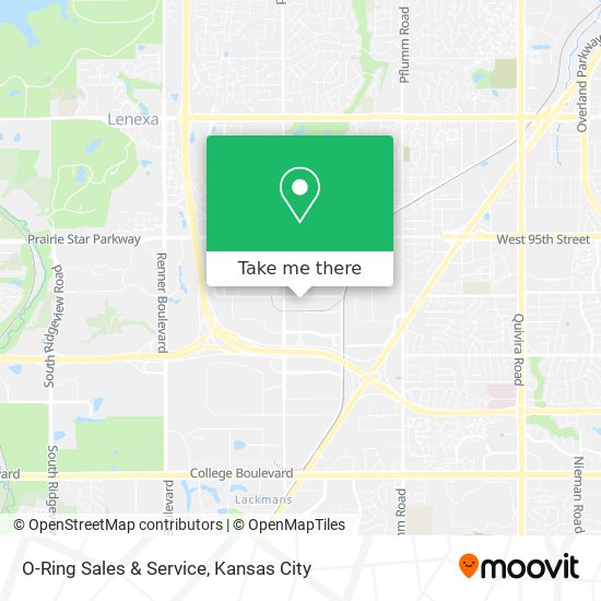 O-Ring Sales & Service map
